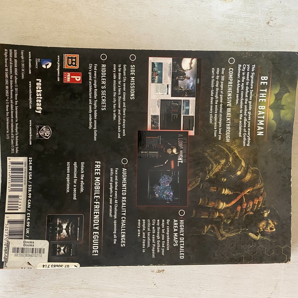 Batman: Arkham Knight Official Strategy‎ Guide by Brady Games - Picture 5 of 15